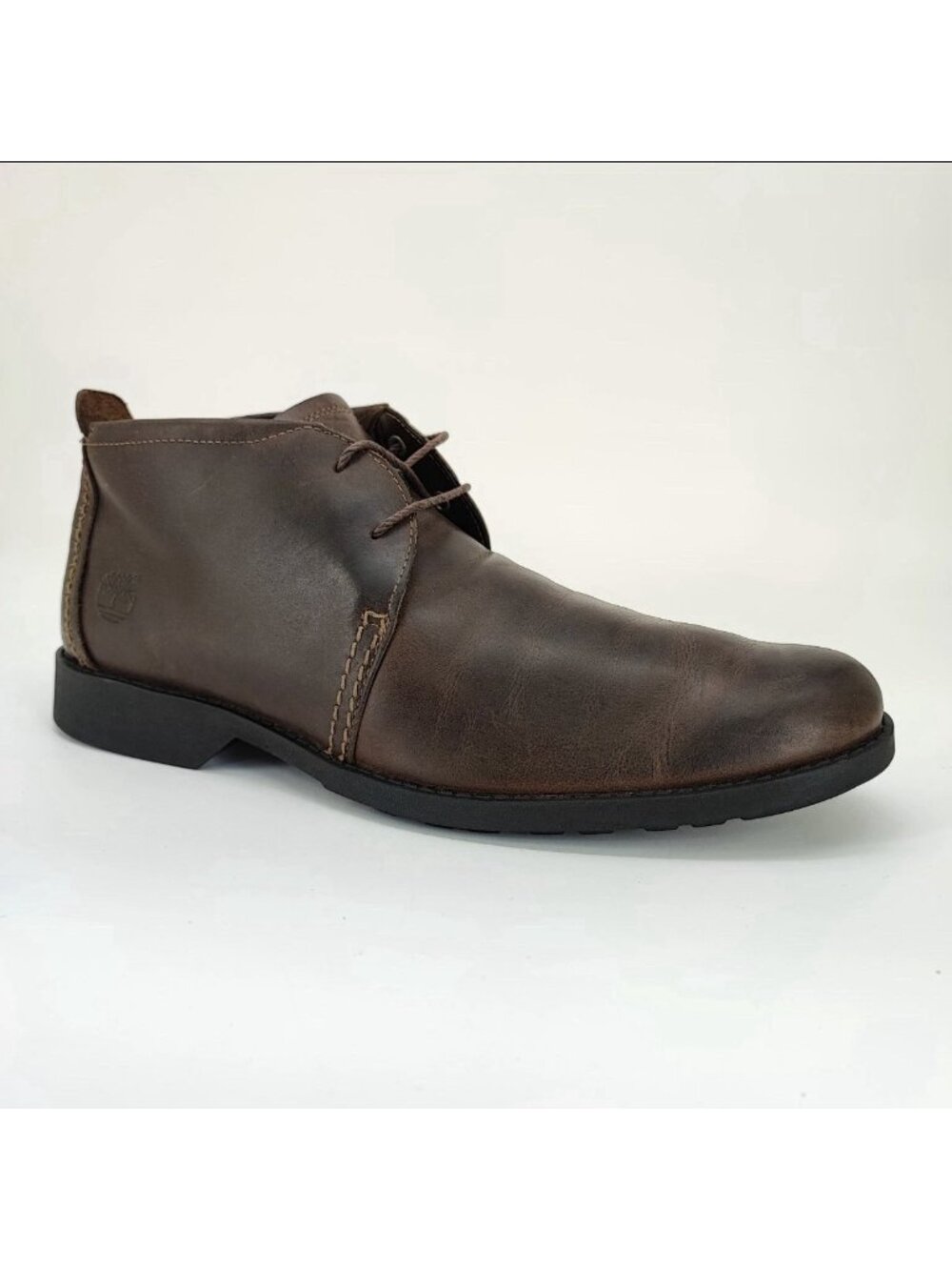 Timberland Earthkeepers Men’s 10.5 Chukka Boots Brown Leather Lace Up 3149R